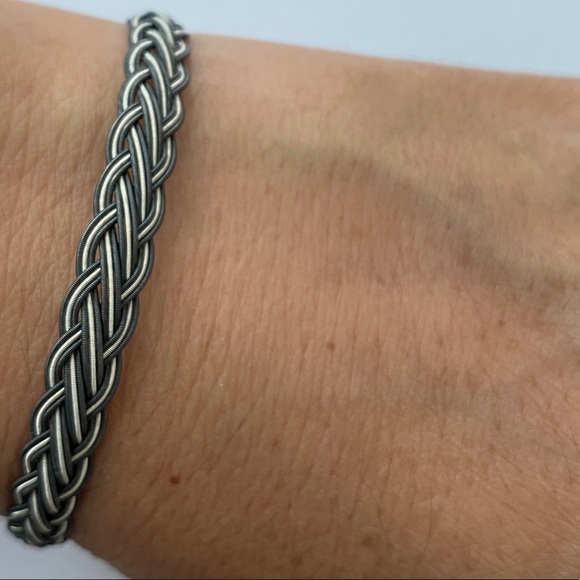 Other - Unisex handmade wire 925 silver bracelet